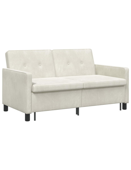 Divano letto Crema Tessuto