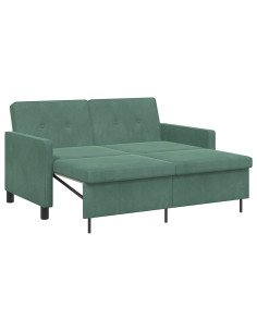 Divano letto Verde Mare Tessuto 2