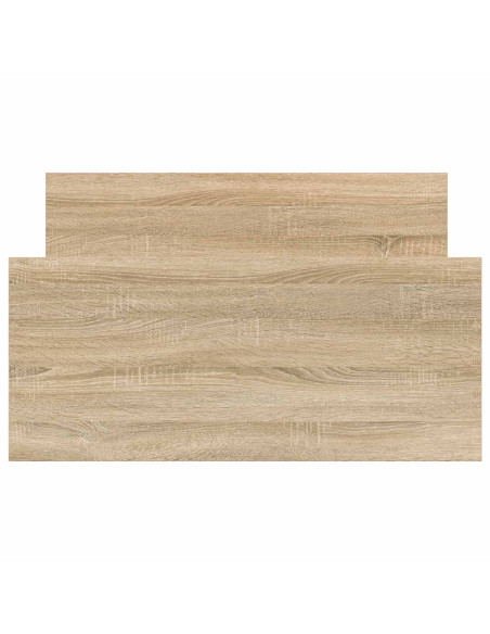 Struttura letto con testata Rovere Sonoma 80 x 200 cm
