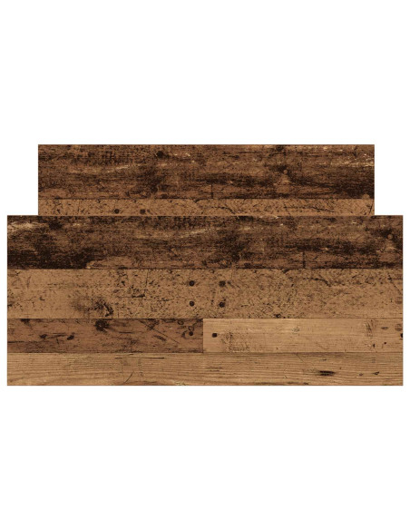 Struttura letto con testata Legno antico 80 x 200 cm