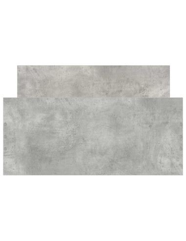 Struttura letto con testata Grigio Cemento 80 x 200 cm