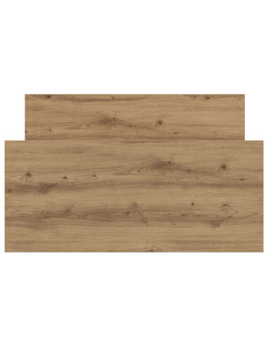 Struttura letto con testata Rovere Artigianale 80 x 200 cm