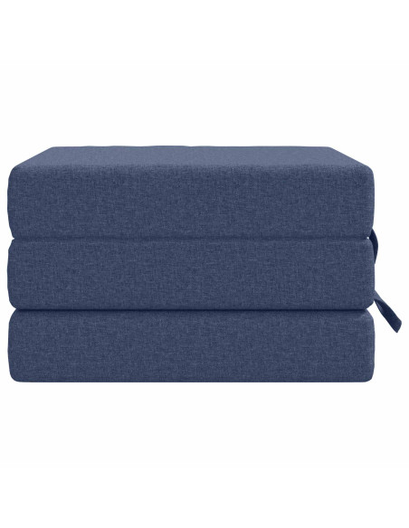 Divano Letto Pieghevole 75 x 63 x 45 cm Blu