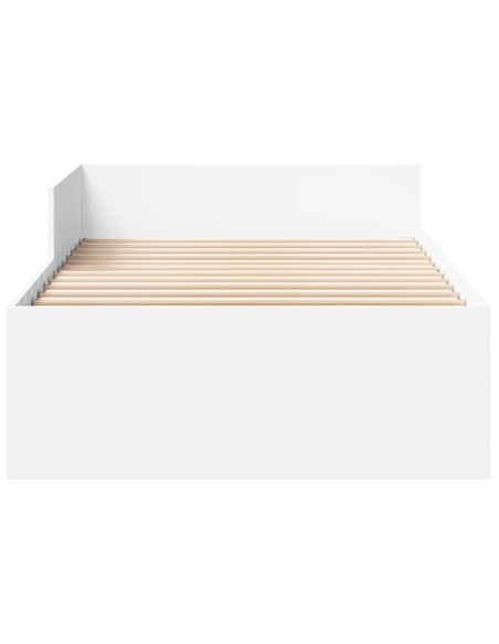 Struttura letto con testata Bianco 80 x 200 cm