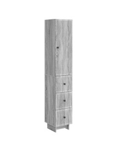 Set di armadi 2 pcs 33 x 34,5 x 90 cm Legno ingegnerizzato