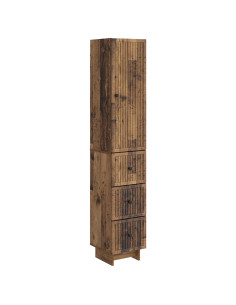 Set di armadi 2 pcs Legno antico 33 x 34,5 x 90 cm