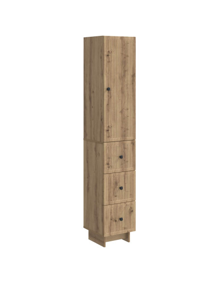 Set di armadi 2 pcs 33 x 34,5 x 90 cm Legno ingegnerizzato