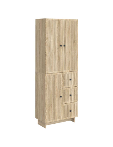 Set di armadi 2 pcs 66 x 34,5 x 90 cm Legno ingegnerizzato