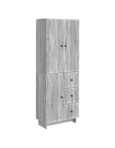 Set di armadi 2 pcs 66 x 34,5 x 90 cm Legno ingegnerizzato
