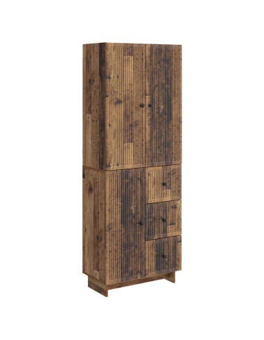 Set di armadi 2 pcs 66 x 34,5 x 90 cm Legno ingegnerizzato