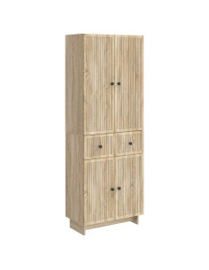 Set di armadi 2 pcs 66 x 34,5 x 90 cm Legno ingegnerizzato