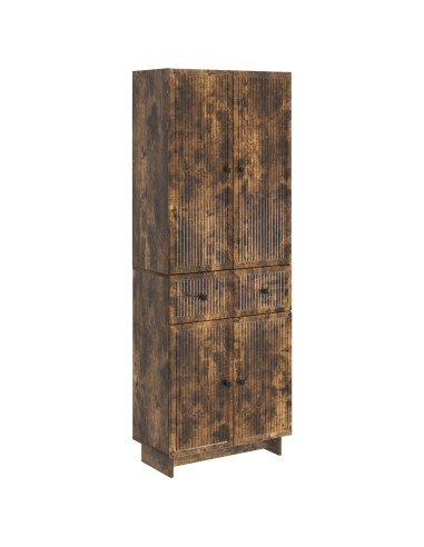 Set di armadi 2 pcs 66 x 34,5 x 90 cm Legno ingegnerizzato