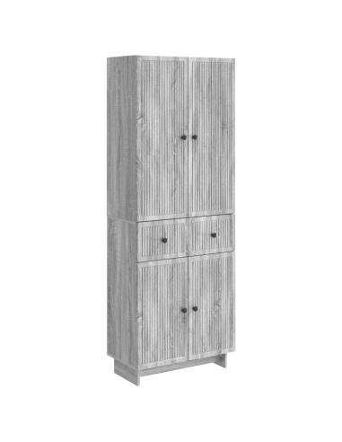 Set di armadi 2 pcs 66 x 34,5 x 90 cm Legno ingegnerizzato