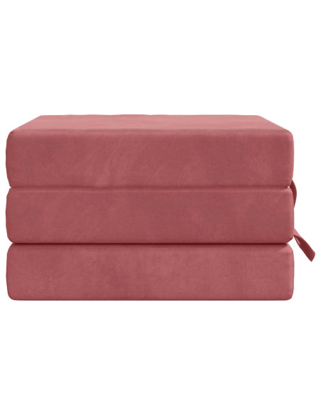 Divano Letto Pieghevole 75 x 63 x 45 cm Rosa