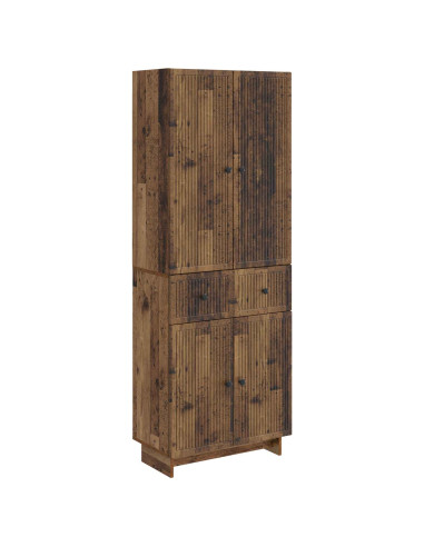Set di armadi 2 pcs 66 x 34,5 x 90 cm Legno ingegnerizzato