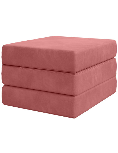 Divano Letto Pieghevole 75 x 63 x 45 cm Rosa