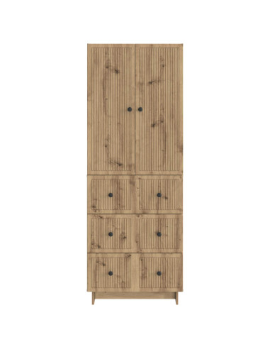 Set di armadi 2 pcs 66 x 34,5 x 90 cm Legno ingegnerizzato