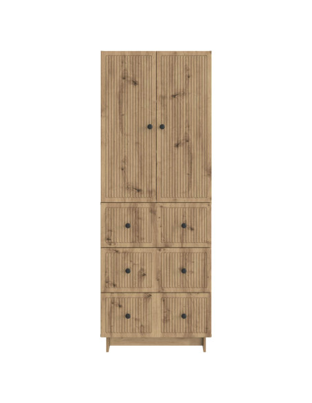 Set di armadi 2 pcs 66 x 34,5 x 90 cm Legno ingegnerizzato
