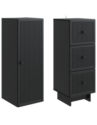 Set di armadi 2 pcs 33 x 34,5 x 90 cm Legno ingegnerizzato