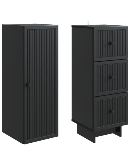 Set di armadi 2 pcs 33 x 34,5 x 90 cm Legno ingegnerizzato