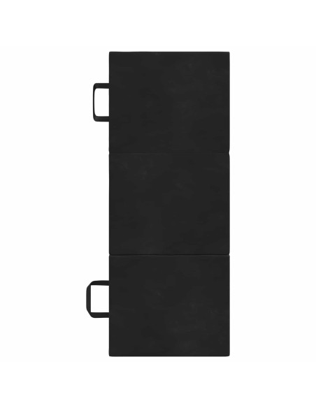 Divano Letto Pieghevole 75 x 63 x 45 cm Nero