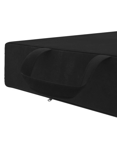 Divano Letto Pieghevole 75 x 63 x 45 cm Nero