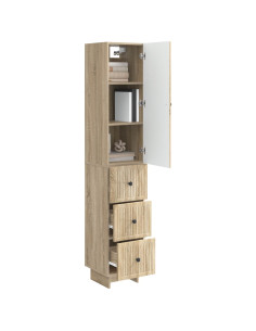 Set di armadi 2 pcs 33 x 34,5 x 90 cm Legno ingegnerizzato 2