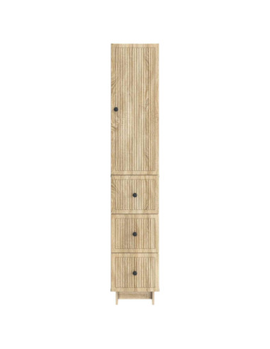 Set di armadi 2 pcs 33 x 34,5 x 90 cm Legno ingegnerizzato