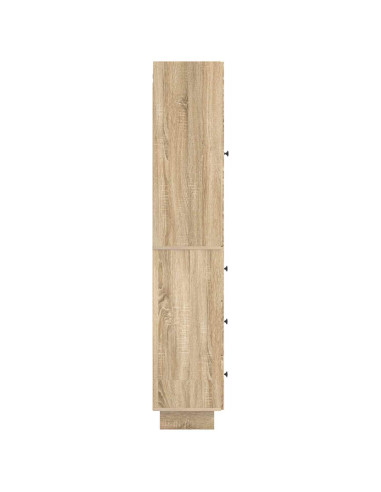 Set di armadi 2 pcs 33 x 34,5 x 90 cm Legno ingegnerizzato