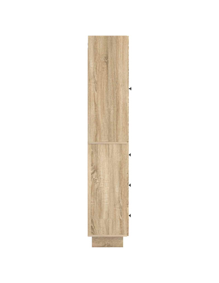 Set di armadi 2 pcs 33 x 34,5 x 90 cm Legno ingegnerizzato