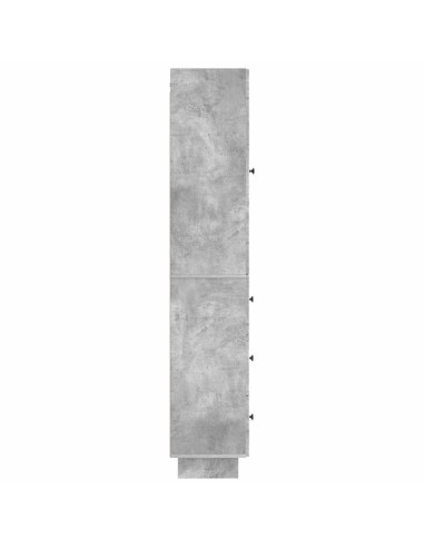 Set di armadi 2 pcs 33 x 34,5 x 90 cm Legno ingegnerizzato
