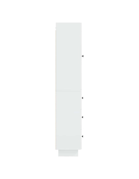 Set di armadi 2 pcs 33 x 34,5 x 90 cm Legno ingegnerizzato