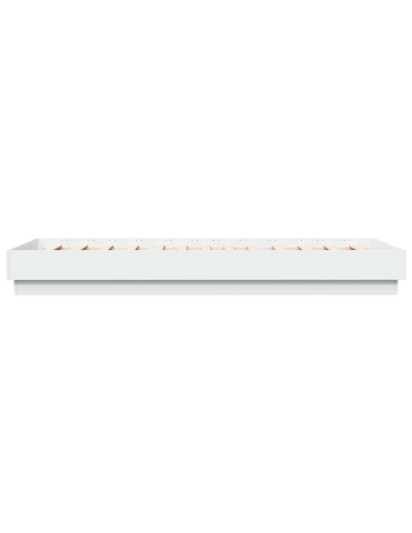 Struttura letto a pavimento Bianco 80 x 200 cm