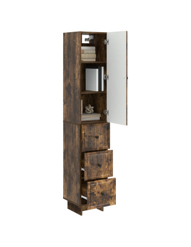 Set di armadi 2 pcs 33 x 34,5 x 90 cm Legno ingegnerizzato
