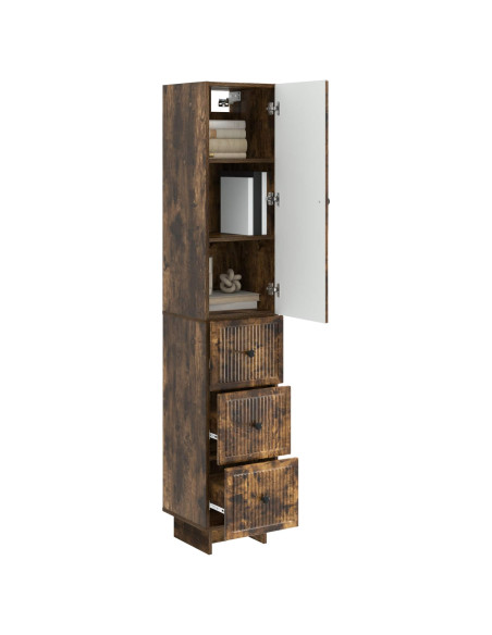 Set di armadi 2 pcs 33 x 34,5 x 90 cm Legno ingegnerizzato