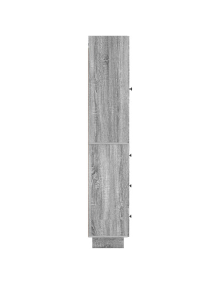 Set di armadi 2 pcs 33 x 34,5 x 90 cm Legno ingegnerizzato