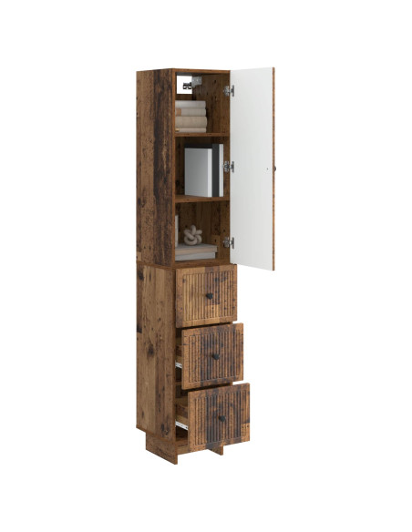 Set di armadi 2 pcs Legno antico 33 x 34,5 x 90 cm