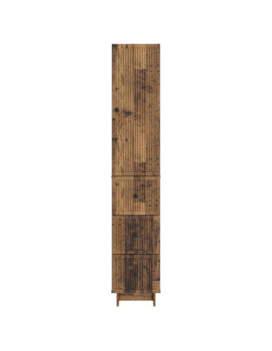 Set di armadi 2 pcs Legno antico 33 x 34,5 x 90 cm