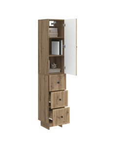 Set di armadi 2 pcs 33 x 34,5 x 90 cm Legno ingegnerizzato 2