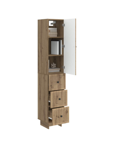 Set di armadi 2 pcs 33 x 34,5 x 90 cm Legno ingegnerizzato