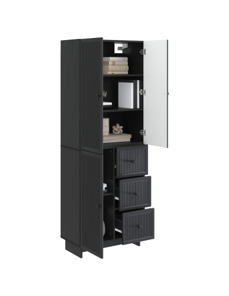 Set di armadi 2 pcs 66 x 34,5 x 90 cm Legno ingegnerizzato