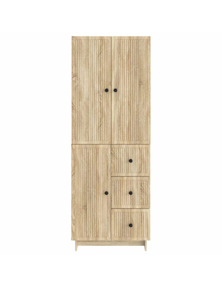 Set di armadi 2 pcs 66 x 34,5 x 90 cm Legno ingegnerizzato