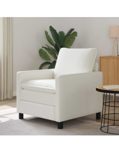 Divano Crema 76 x 81 x 87,5 cm Poliestere