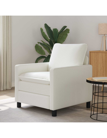 Divano Crema 76 x 81 x 87,5 cm Poliestere