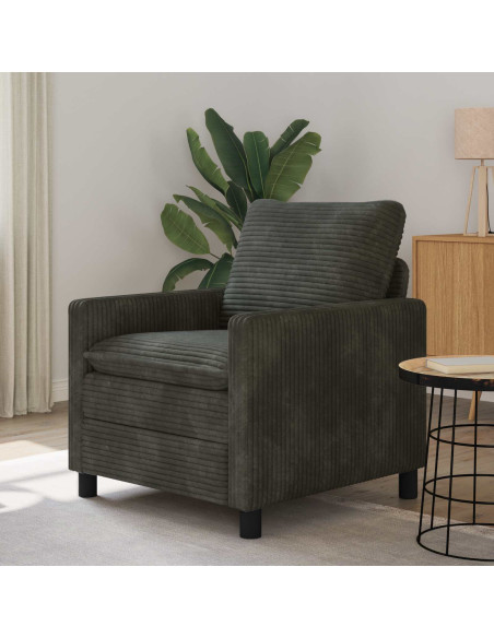 Divano Antracite 76 x 81 x 87,5 cm Poliestere