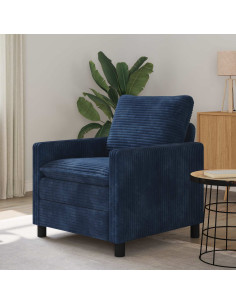 Divano Blu navy 76 x 81 x 87,5 cm Poliestere