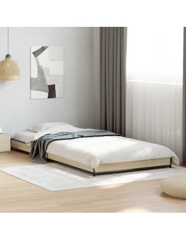 Struttura del letto Rovere Sonoma 80 x 200 cm