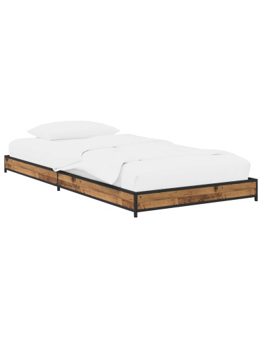 Struttura del letto Legno antico 80 x 200 cm