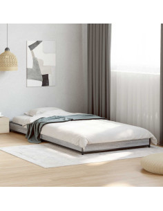 Struttura del letto Sonoma grigio 80 x 200 cm