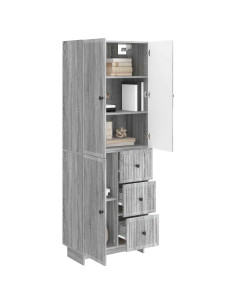 Set di armadi 2 pcs 66 x 34,5 x 90 cm Legno ingegnerizzato 2